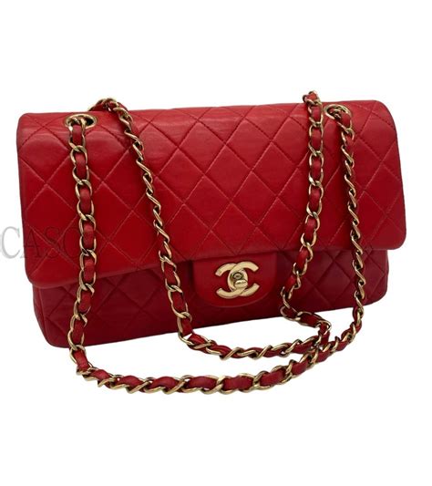 borsa chanel bianca nera e rossa|Chanel borse.